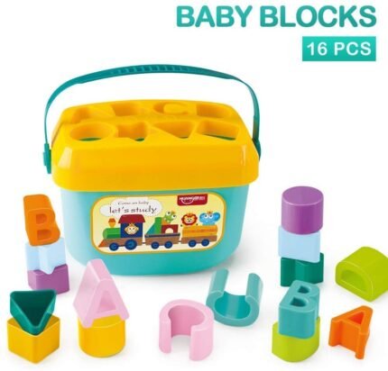 Baby's First Blocks ABCD Learning Shape Pieces